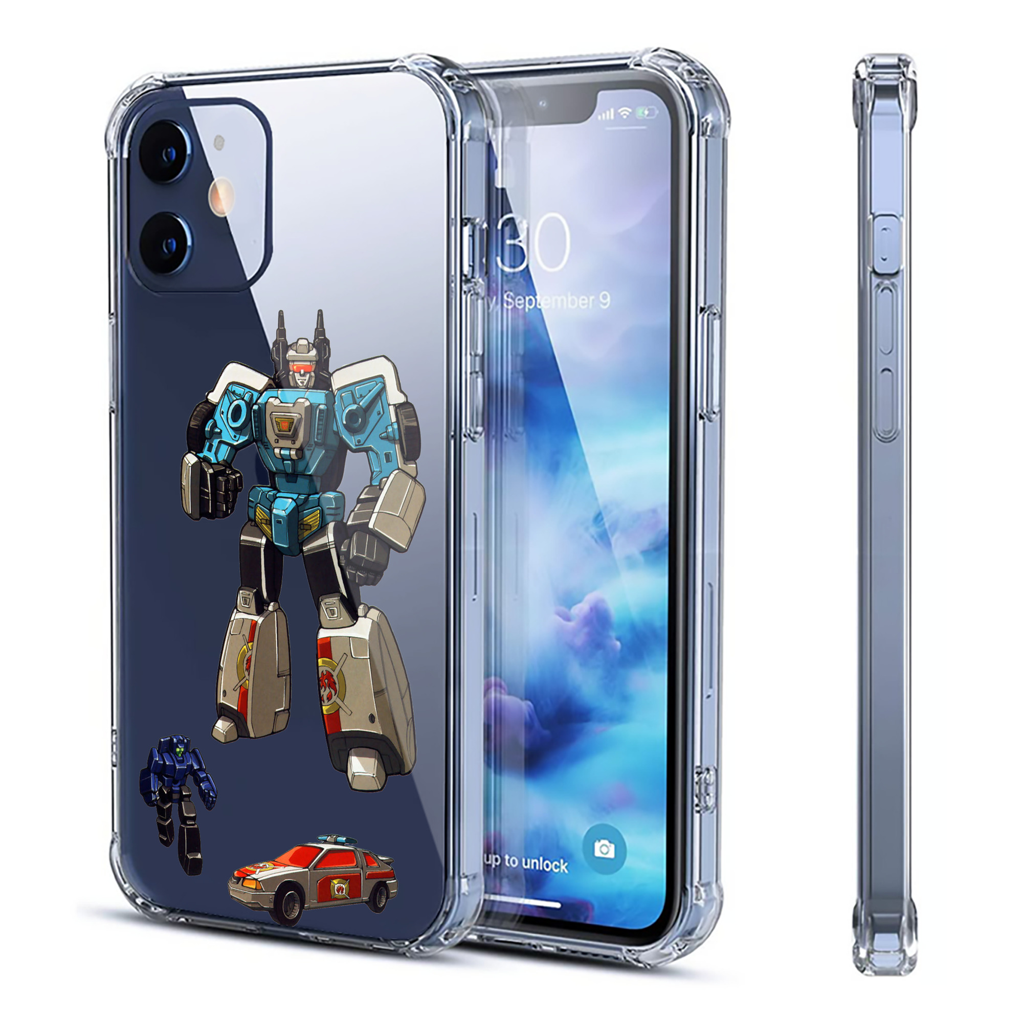 （画像用）  【iPhone 12シリーズ対応】透明スマホケース（クリアソフトケース）